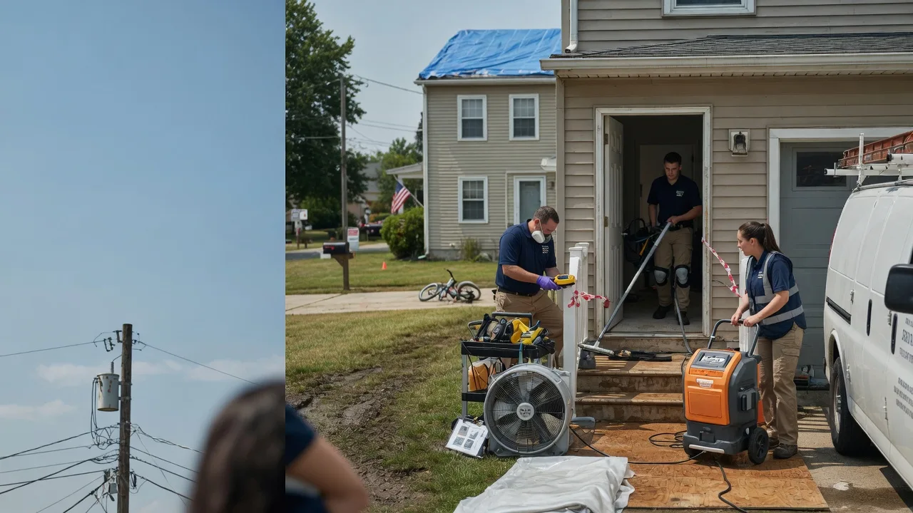 Water Damage Repair in Pound, WI near me